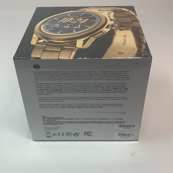 Michael Kors Grayson Smartwatch gold time - Picture 8 of 8